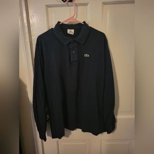 Lacoste Longsleeve Polo (Dark Blue)